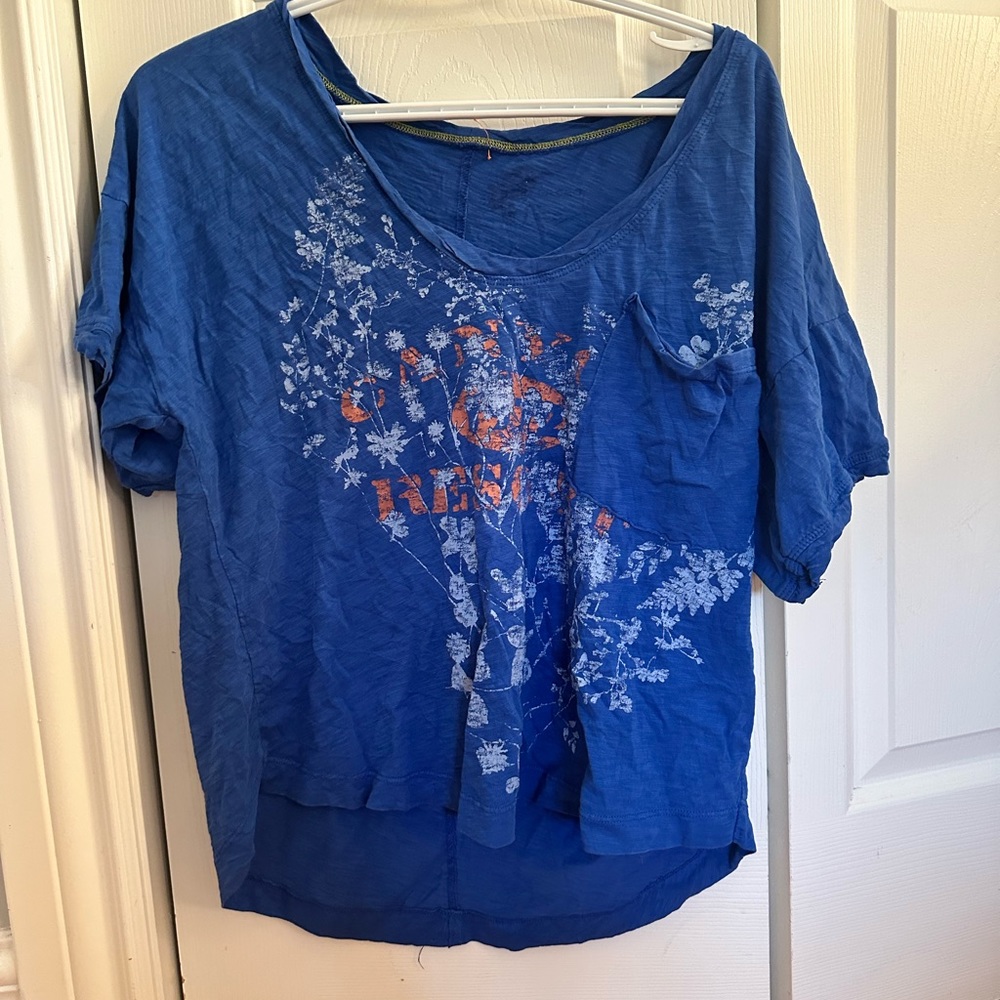 ANTHROPOLOGIE Pilcro Loma Printed Tee - Picture 5 of 5